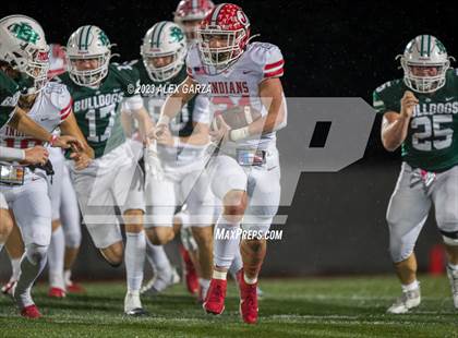Thumbnail 2 in Jourdanton vs Marion (UIL football playoff 3A D1 Bi-district) photogallery.