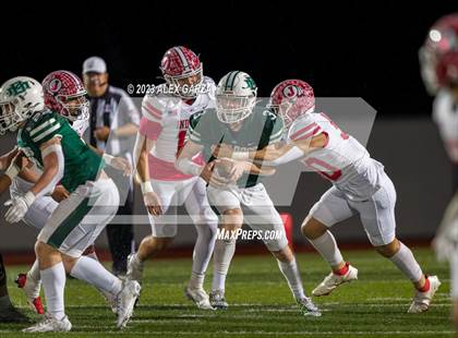 Thumbnail 2 in Jourdanton vs Marion (UIL football playoff 3A D1 Bi-district) photogallery.