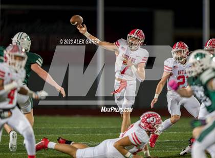 Thumbnail 2 in Jourdanton vs Marion (UIL football playoff 3A D1 Bi-district) photogallery.