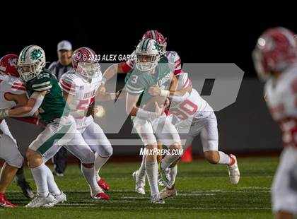 Thumbnail 3 in Jourdanton vs Marion (UIL football playoff 3A D1 Bi-district) photogallery.