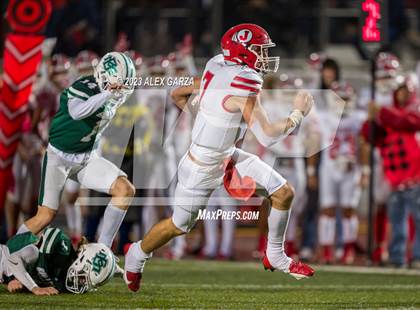 Thumbnail 3 in Jourdanton vs Marion (UIL football playoff 3A D1 Bi-district) photogallery.