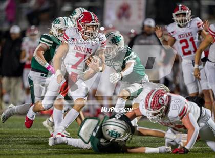 Thumbnail 2 in Jourdanton vs Marion (UIL football playoff 3A D1 Bi-district) photogallery.