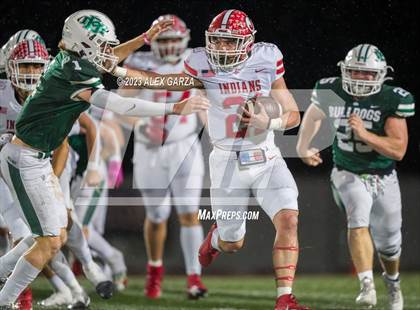 Thumbnail 2 in Jourdanton vs Marion (UIL football playoff 3A D1 Bi-district) photogallery.