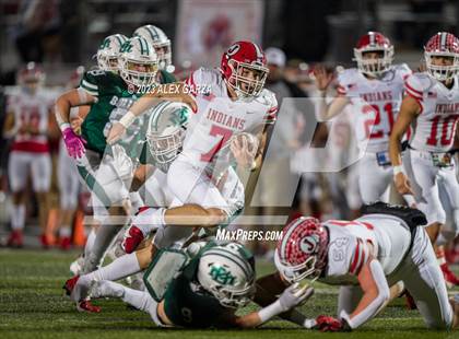 Thumbnail 3 in Jourdanton vs Marion (UIL football playoff 3A D1 Bi-district) photogallery.