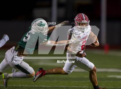 Thumbnail 3 in Jourdanton vs Marion (UIL football playoff 3A D1 Bi-district) photogallery.