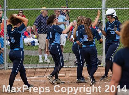 Thumbnail 3 in Burrell @ Steel Valley (WPIAL AA Round 1 Playoff) photogallery.