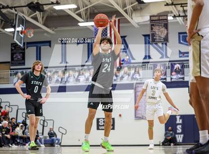 Thumbnail 1 in Lee's Summit vs Lawrence Free State - 810 Varsity Showcase photogallery.