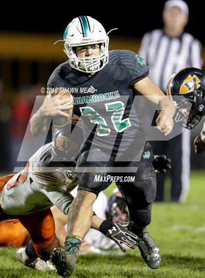 Thumbnail 1 in Dowagiac vs Berrien Springs (MHSAA District Playoff) photogallery.