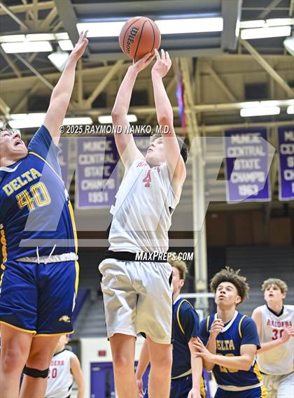 Thumbnail 2 in Wapahani vs Delta (City Tournament) photogallery.