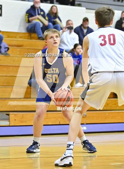 Thumbnail 2 in Wapahani vs Delta (City Tournament) photogallery.