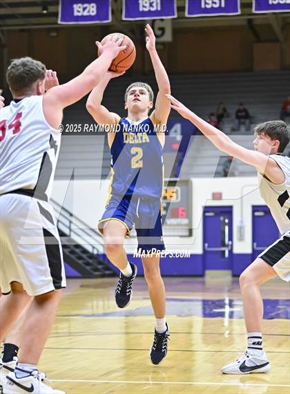 Thumbnail 2 in Wapahani vs Delta (City Tournament) photogallery.