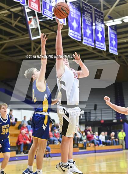 Thumbnail 1 in Wapahani vs Delta (City Tournament) photogallery.