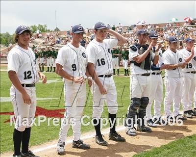 Thumbnail 1 in Mtn. Vista vs Columbine (5A State Baseball Finals) photogallery.