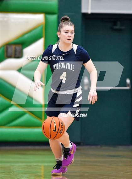 Thumbnail 3 in Wilsonville vs. Lincoln (St. Mary's Stockton MLK Showcase) photogallery.