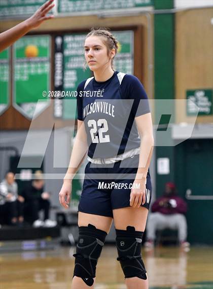 Thumbnail 3 in Wilsonville vs. Lincoln (St. Mary's Stockton MLK Showcase) photogallery.