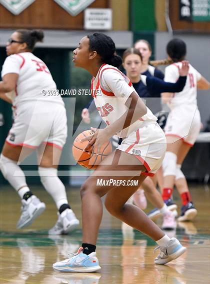 Thumbnail 2 in Wilsonville vs. Lincoln (St. Mary's Stockton MLK Showcase) photogallery.