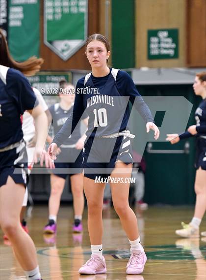 Thumbnail 3 in Wilsonville vs. Lincoln (St. Mary's Stockton MLK Showcase) photogallery.