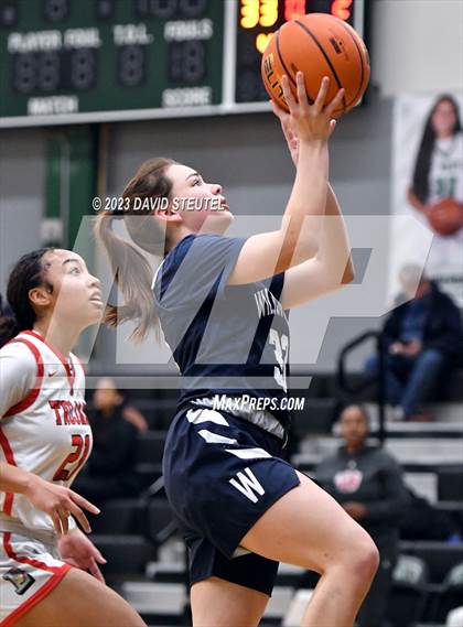 Thumbnail 1 in Wilsonville vs. Lincoln (St. Mary's Stockton MLK Showcase) photogallery.