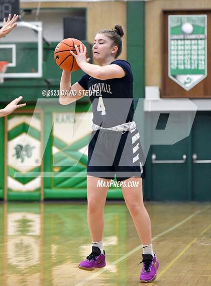 Thumbnail 1 in Wilsonville vs. Lincoln (St. Mary's Stockton MLK Showcase) photogallery.