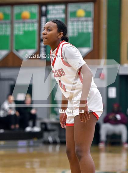 Thumbnail 1 in Wilsonville vs. Lincoln (St. Mary's Stockton MLK Showcase) photogallery.