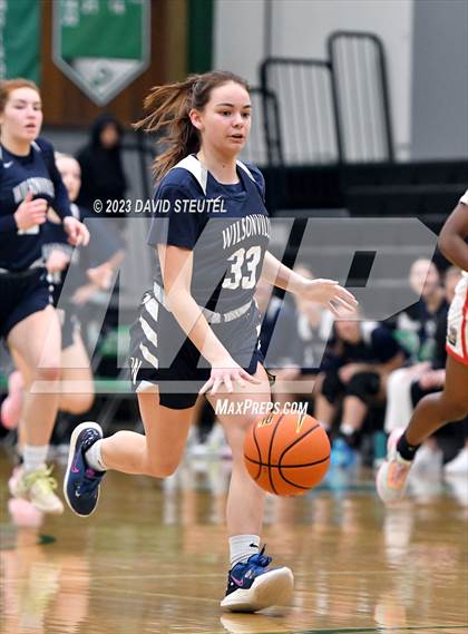 Thumbnail 2 in Wilsonville vs. Lincoln (St. Mary's Stockton MLK Showcase) photogallery.