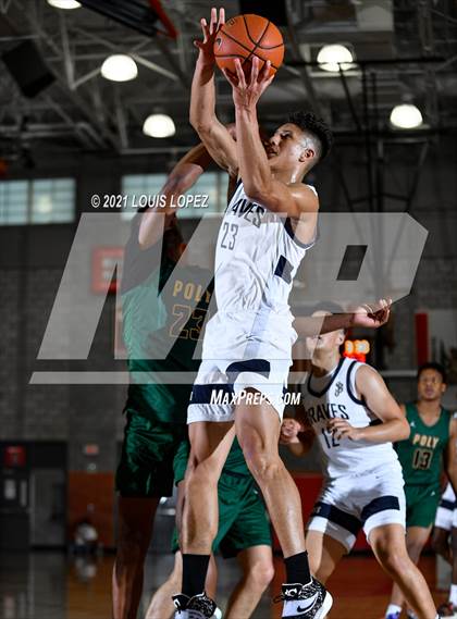 Thumbnail 1 in St. John Bosco vs. Long Beach Poly (Mater Dei Extravaganza) photogallery.
