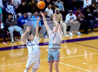 Thumbnail 3 in Caldwell Academy vs Davidson Day (John Wall Holiday Invitational) photogallery.