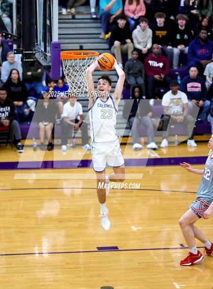 Thumbnail 2 in Caldwell Academy vs Davidson Day (John Wall Holiday Invitational) photogallery.