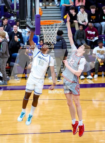 Thumbnail 2 in Caldwell Academy vs Davidson Day (John Wall Holiday Invitational) photogallery.