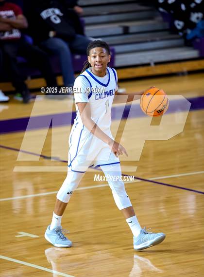 Thumbnail 2 in Caldwell Academy vs Davidson Day (John Wall Holiday Invitational) photogallery.
