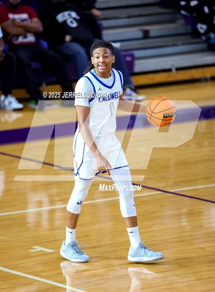 Thumbnail 3 in Caldwell Academy vs Davidson Day (John Wall Holiday Invitational) photogallery.