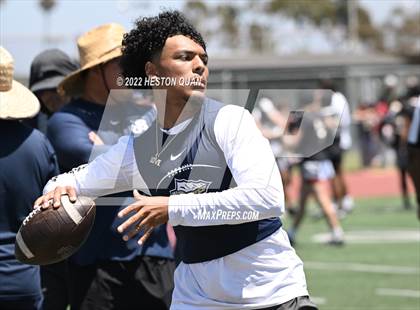 Thumbnail 3 in St. John Bosco vs. Mission Viejo (Battle At The Beach) photogallery.