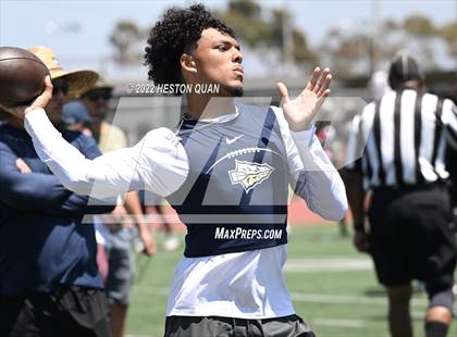 Thumbnail 1 in St. John Bosco vs. Mission Viejo (Battle At The Beach) photogallery.