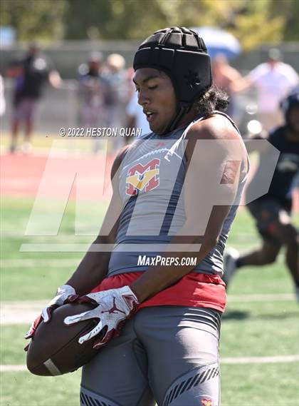 Thumbnail 2 in St. John Bosco vs. Mission Viejo (Battle At The Beach) photogallery.