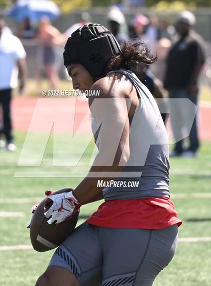 Thumbnail 1 in St. John Bosco vs. Mission Viejo (Battle At The Beach) photogallery.