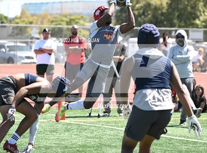 Thumbnail 3 in St. John Bosco vs. Mission Viejo (Battle At The Beach) photogallery.