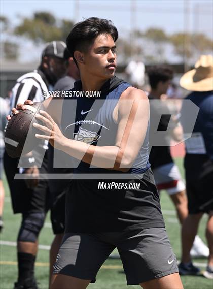 Thumbnail 1 in St. John Bosco vs. Mission Viejo (Battle At The Beach) photogallery.