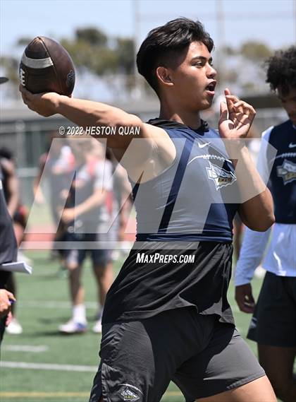 Thumbnail 1 in St. John Bosco vs. Mission Viejo (Battle At The Beach) photogallery.