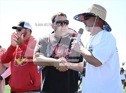 Thumbnail 2 in St. John Bosco vs. Mission Viejo (Battle At The Beach) photogallery.