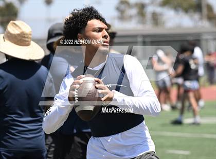 Thumbnail 1 in St. John Bosco vs. Mission Viejo (Battle At The Beach) photogallery.