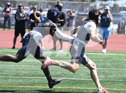 Thumbnail 1 in St. John Bosco vs. Mission Viejo (Battle At The Beach) photogallery.