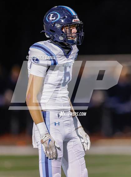 Thumbnail 2 in Hebron Christian vs. Lovett (GHSA Private Round 2) photogallery.