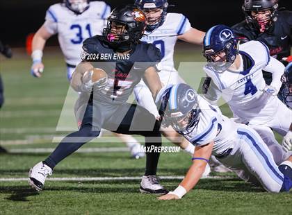 Thumbnail 3 in Hebron Christian vs. Lovett (GHSA Private Round 2) photogallery.