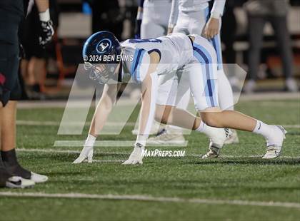 Thumbnail 2 in Hebron Christian vs. Lovett (GHSA Private Round 2) photogallery.