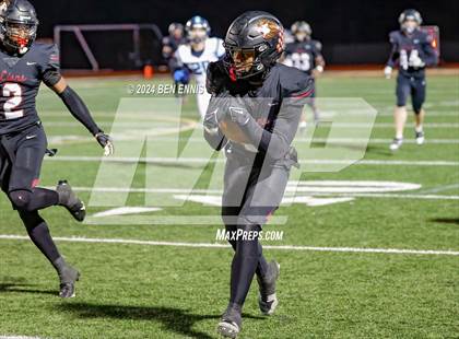 Thumbnail 1 in Hebron Christian vs. Lovett (GHSA Private Round 2) photogallery.