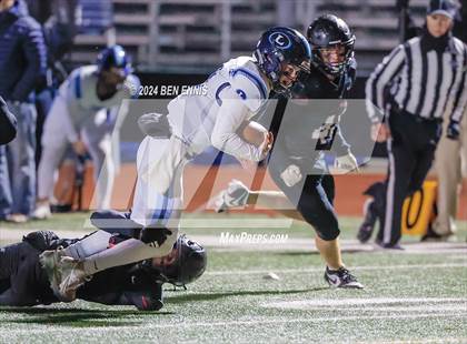 Thumbnail 2 in Hebron Christian vs. Lovett (GHSA Private Round 2) photogallery.