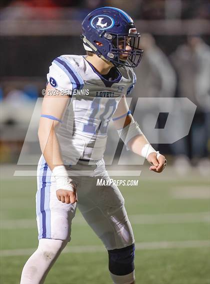 Thumbnail 2 in Hebron Christian vs. Lovett (GHSA Private Round 2) photogallery.