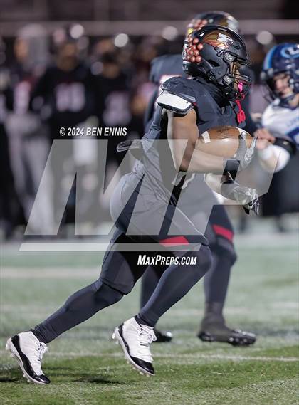 Thumbnail 2 in Hebron Christian vs. Lovett (GHSA Private Round 2) photogallery.