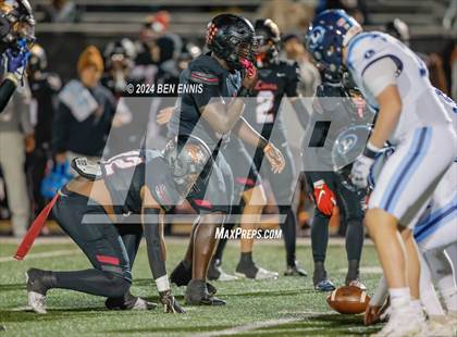 Thumbnail 2 in Hebron Christian vs. Lovett (GHSA Private Round 2) photogallery.