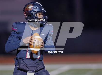 Thumbnail 2 in Hebron Christian vs. Lovett (GHSA Private Round 2) photogallery.